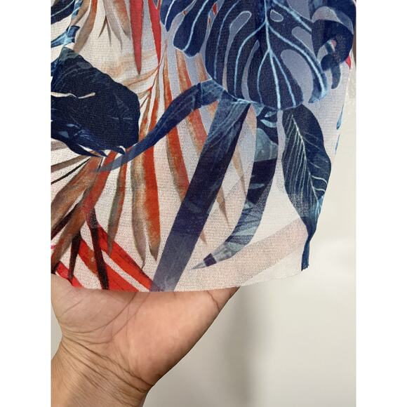 Fuzzi Jean Paul Gaultier Y2K 90s Mesh Top S Italy Maximalist Art Luxury Tropical - Picture 7 of 14